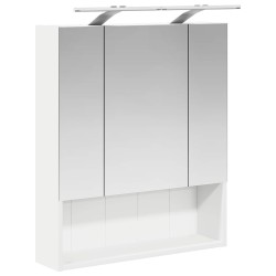 Armoire Miroir de Salle de Bain Blanc 60 x 14.5 x 70 cm 583660583660