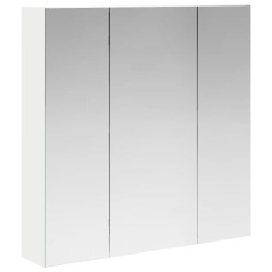 Armoire Miroir de Salle de Bain Blanc 70 x 14,5 x 70 cm 583661583661
