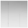 Armoire Miroir de Salle de Bain Blanc 70 x 14,5 x 70 cm 583661583661