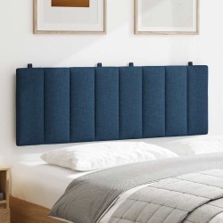 Coussin de tête de lit Hanko bleu 140 cm tissu 583663583663