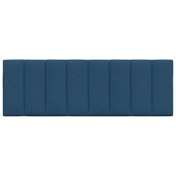 Coussin de tête de lit Hanko bleu 140 cm tissu 583663583663