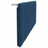 Coussin de tête de lit Hanko bleu 140 cm tissu 583663583663