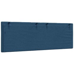 Coussin de tête de lit Hanko bleu 140 cm tissu 583663583663