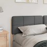 Tête de lit capitonnée Marron et gris clair 180 cm Pin massif 583664583664