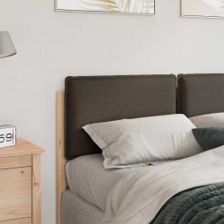 Tête de lit capitonnée Gris Naturel et Clair 160 cm Pin massif 583665583665