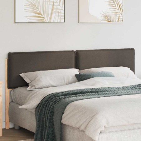 Tête de lit capitonnée Gris Naturel et Clair 180 cm Pin massif 583666583666