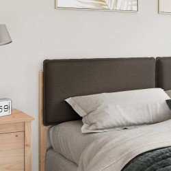Tête de lit capitonnée Gris Naturel et Clair 180 cm Pin massif 583666583666