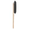 Tête de lit capitonnée Gris Naturel et Foncé 120 cm Pin massif 583667583667