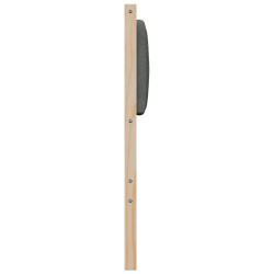 Tête de lit capitonnée Marron 160 cm Pin massif 583669583669