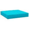 Coussin de palette turquoise 60x60x8 cm tissu oxford 583671583671