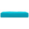 Coussin de palette turquoise 60x60x8 cm tissu oxford 583671583671