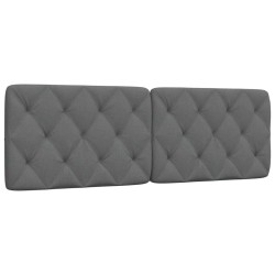Coussin de tête de lit gris foncé 160 cm tissu 583673583673