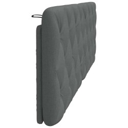 Coussin de tête de lit gris foncé 160 cm tissu 583673583673