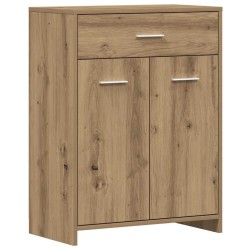 Armoire de salle de bain chêne artisanal 60x33x80 cm 583677583677