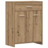 Armoire de salle de bain chêne artisanal 60x33x80 cm 583677583677