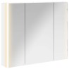 Armoire Miroir de Salle de Bain Blanc 83,5 x 15,5 x 70 cm 583679583679