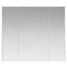 Armoire Miroir de Salle de Bain Blanc 83,5 x 15,5 x 70 cm 583679583679