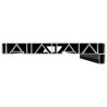 Appui de fenêtre Noir avec grain de bois 80 x 25 x 4,5 cm PVC 583688583688