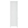 Armoire de salle de bain BERG blanc 69,5x34x110 cm pin massif 583689583689