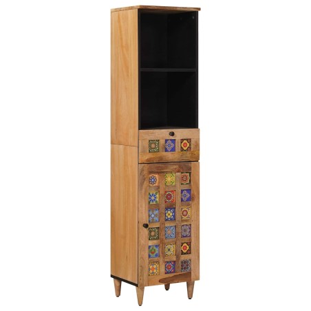 Armoire de salle de bain avec tiroir Naturel 38 x 33 x 160 cm 583691583691