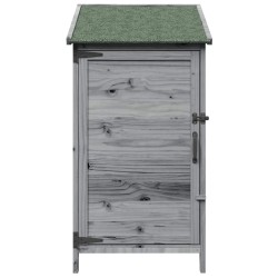 Abri de jardin Gris 59 x 56 x 113,5 cm Bois de Sapin Massif 583708583708