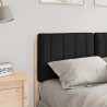 Tête de lit capitonnée Marron et Noir 120 cm Pin massif 583710583710