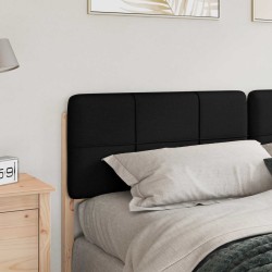 Tête de lit capitonnée Marron et Noir 180 cm Pin massif 583711583711