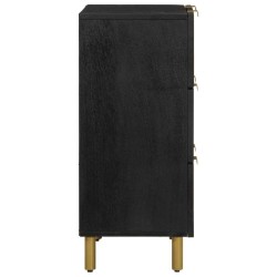 Buffet noir 60x33x75 cm bois d'ingénierie 583712583712