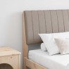 Tête de lit capitonnée Taupe 180 cm Pin massif 583718583718