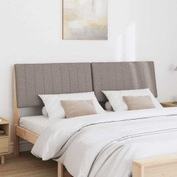Tête de lit capitonnée Taupe 180 cm Pin massif 583718583718