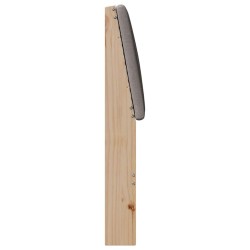 Tête de lit capitonnée Taupe 180 cm Pin massif 583718583718