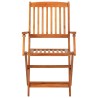 Ensemble à manger de jardin 7 pcs Bois d'acacia massif 583723583723