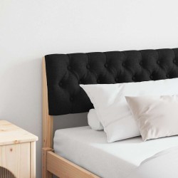 Tête de lit capitonnée Noir 180 cm Pin massif 583727583727