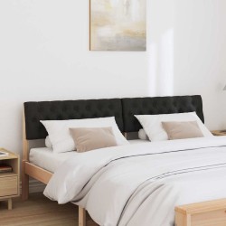 Tête de lit capitonnée Noir 180 cm Pin massif 583727583727