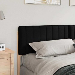 Tête de lit capitonnée Marron et Noir 180 cm Pin massif 583728583728
