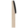Tête de lit capitonnée Noir 180 cm Pin massif 583736583736