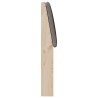 Tête de lit capitonnée Taupe 140 cm Pin massif 583741583741