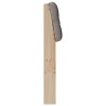 Tête de lit capitonnée Taupe 120 cm Pin massif 583742583742