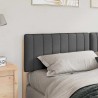 Tête de lit capitonnée Brun et gris foncé 180 cm Pin massif 583748583748