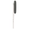 Tête de lit capitonnée Blanc et gris clair 180 cm Pin massif 583749583749
