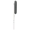 Tête de lit capitonnée Blanc et gris clair 180 cm Pin massif 583750583750