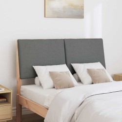 Tête de lit capitonnée Gris foncé 120 cm Pin massif 583751583751