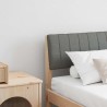 Tête de lit capitonnée Gris foncé 180 cm Pin massif 583754583754