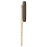 Tête de lit capitonnée Marron et Taupe 160 cm Pin massif 583755583755