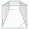 Enclos pour Poules Argenté 500 x 100 x 100 cm Acier galvanisé 583758583758
