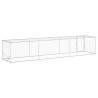Enclos pour Poules Argenté 500 x 100 x 100 cm Acier galvanisé 583758583758