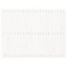 Tête de lit murale Blanc 146,5x3x110 cm Bois massif de pin 583765583765
