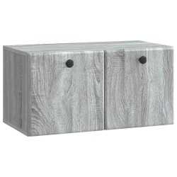 Meuble TV mural 59,5 x 31 x 30 cm Sonoma gris Bois d'ingénierie 583776583776