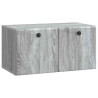 Meuble TV mural 59,5 x 31 x 30 cm Sonoma gris Bois d'ingénierie 583776583776