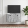 Meuble TV mural 59,5 x 31 x 30 cm Sonoma gris Bois d'ingénierie 583776583776